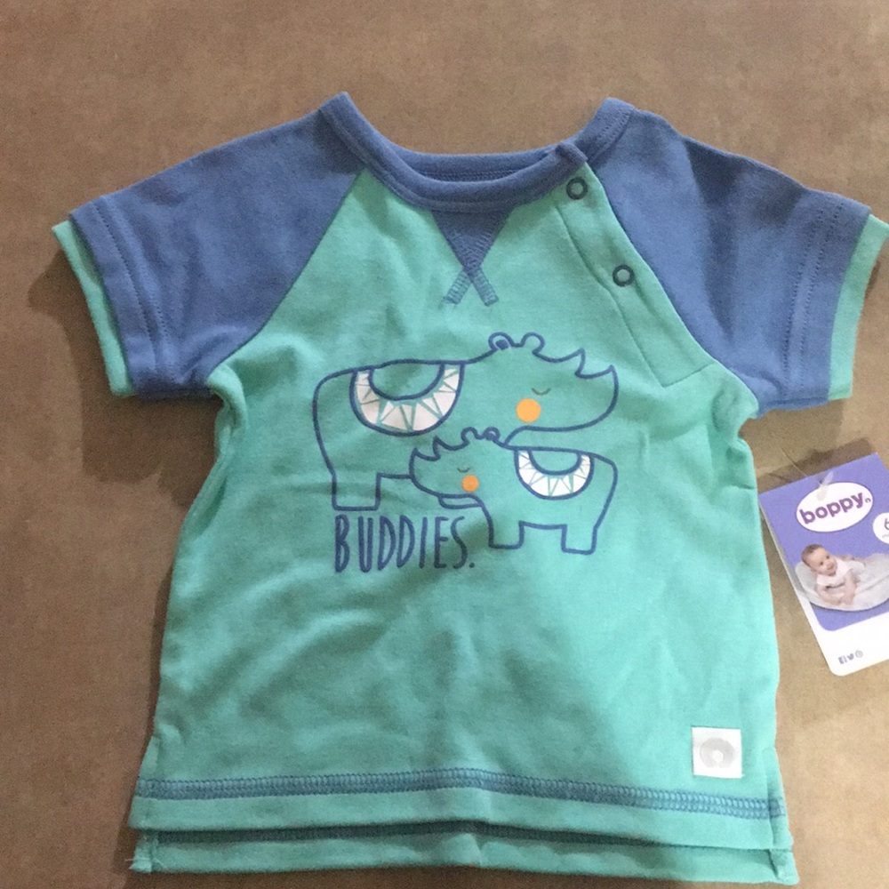 Boppy 6 month Buddies shirt